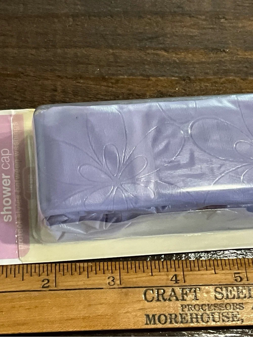 2009 Conair Styling Essentials Purple Shower Cap Large NOS